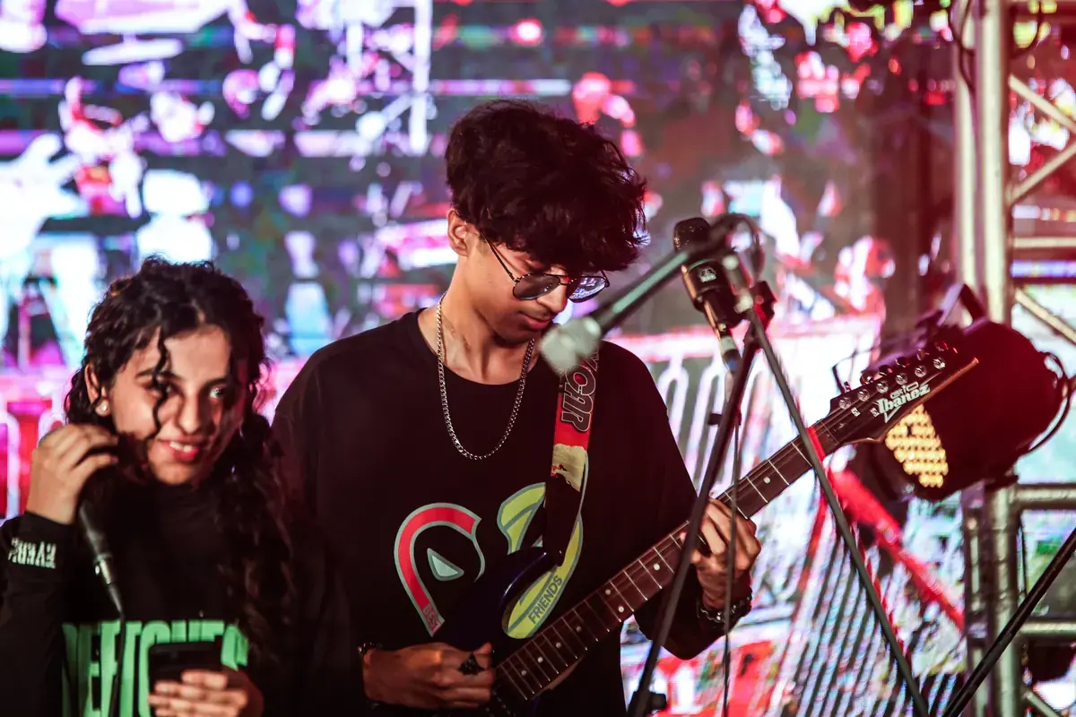 A student band
