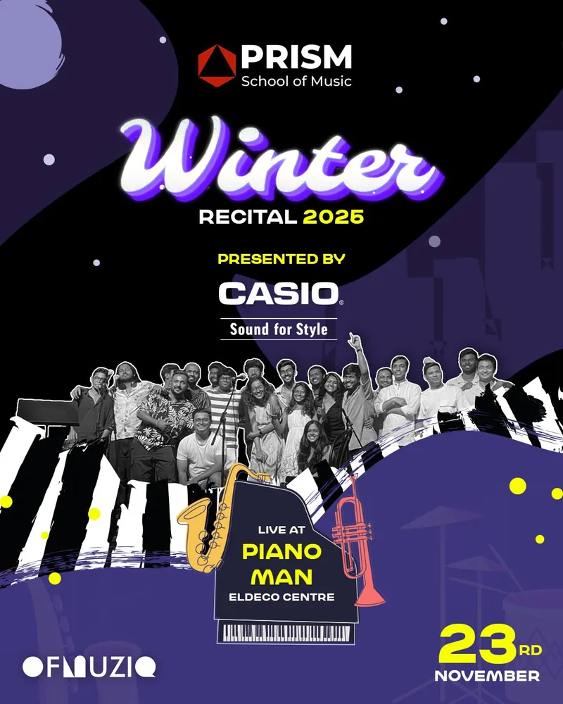 Winter Recital 2025, presented by Casio